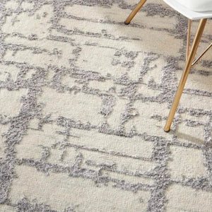 Luna LUN02 Ivory/Grey Rug