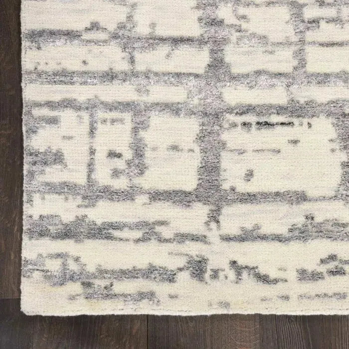 Luna LUN02 Ivory/Grey Rug