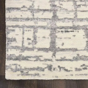 Luna LUN02 Ivory/Grey Rug