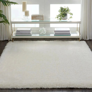Luxe Shag LXS01 Ivory Rug