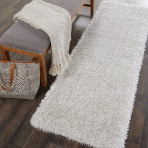 Luxe Shag LXS01 Light Grey Rug