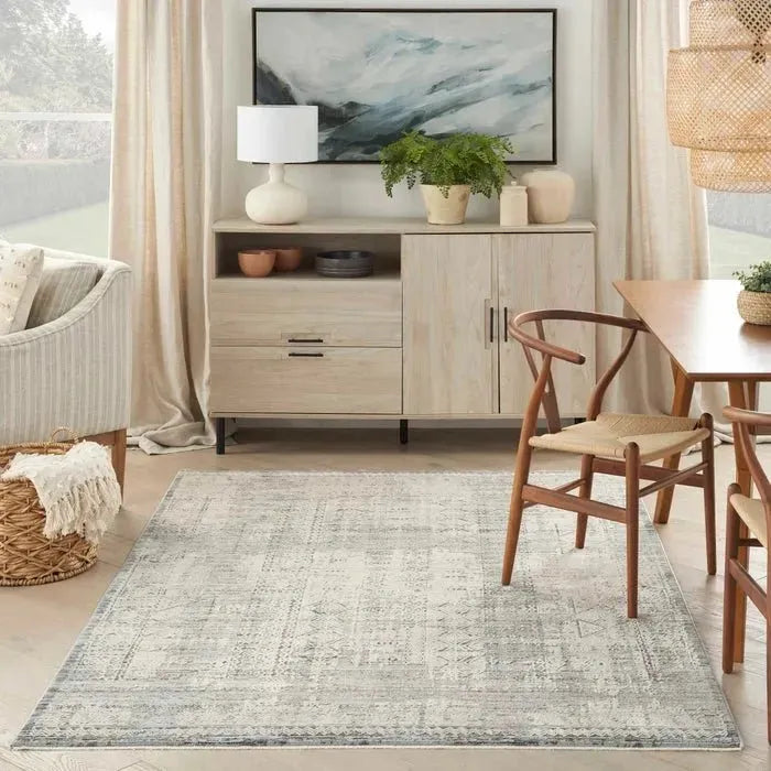 Lynx LNX06 Ivory/Blue Rug