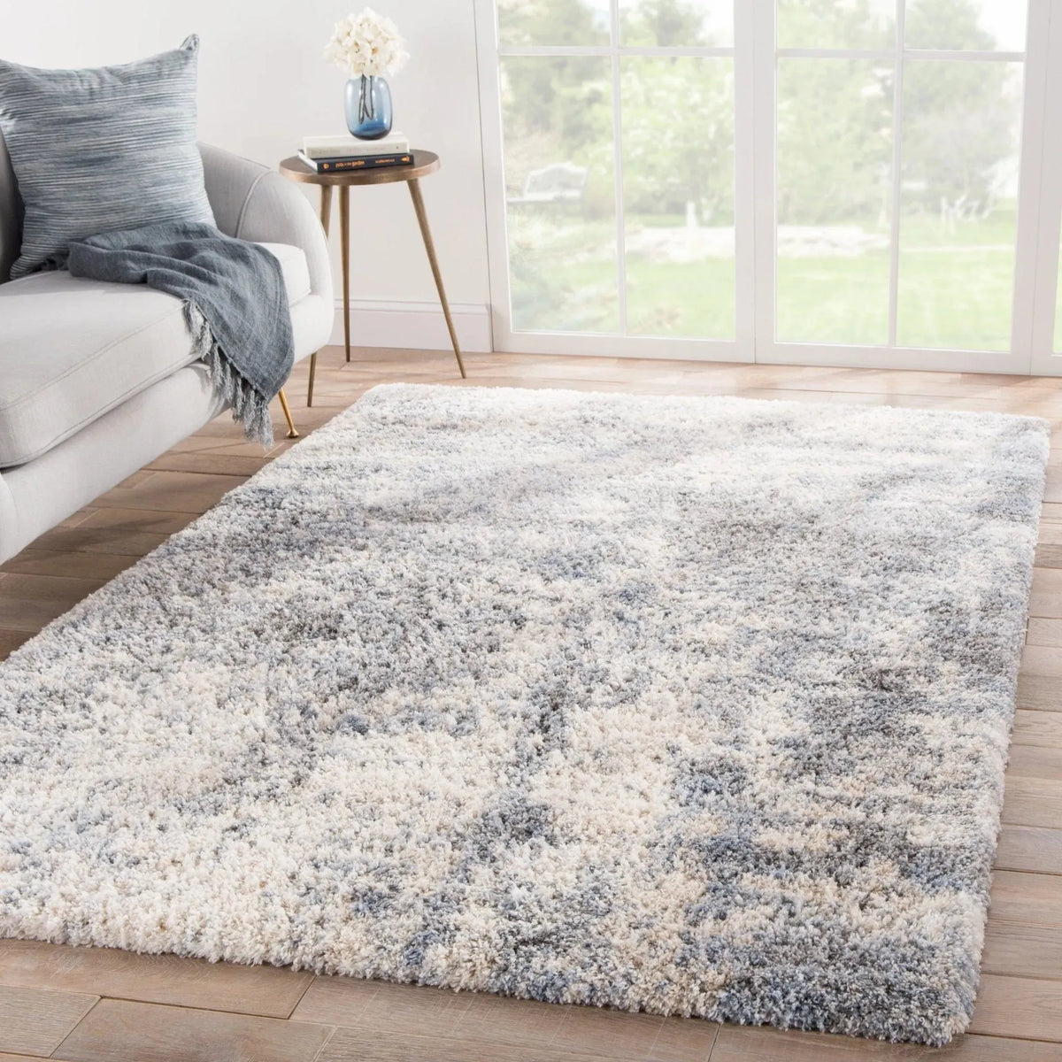 Lyra LYR01 Cantata Gray/Blue Rug