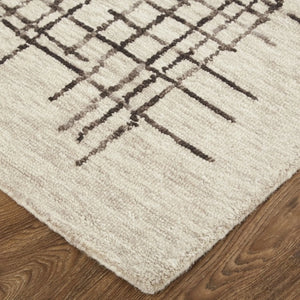 Maddox 8630F Taupe/Brown Rug