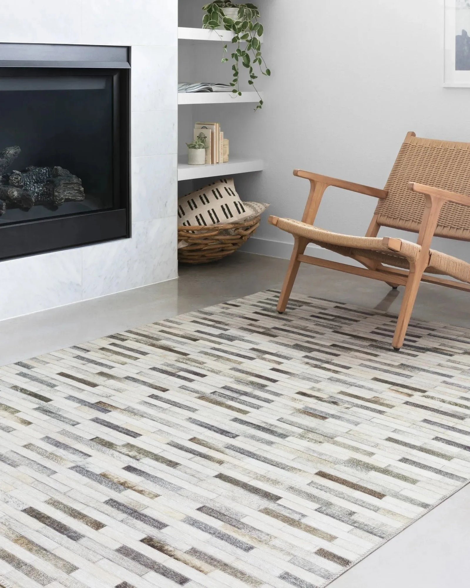 Maddox MAD-01 Ivory/Grey Rug