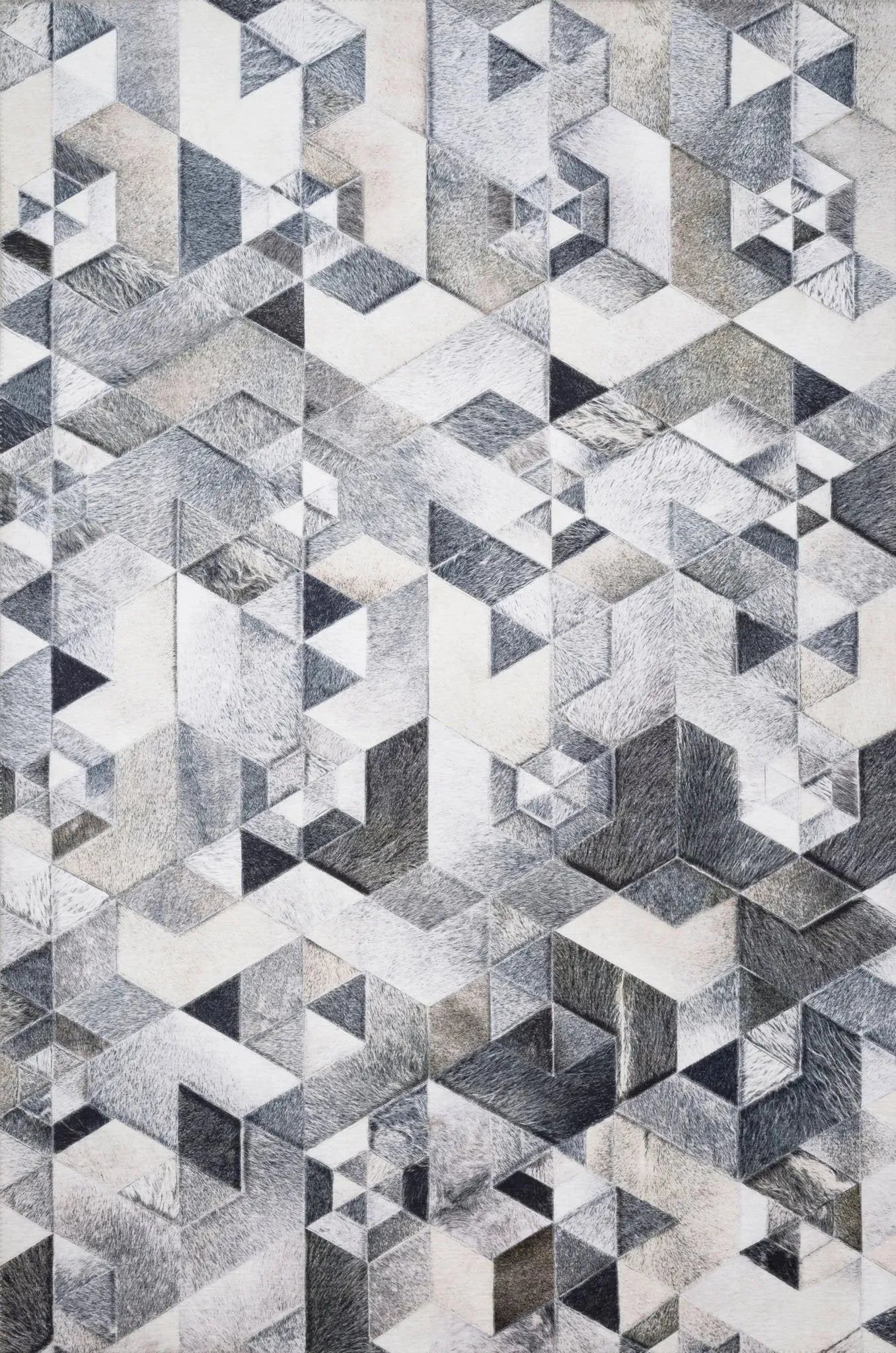 Maddox MAD-03 Grey/Ivory Rug