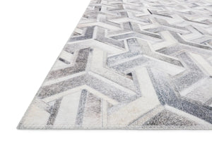 Maddox MAD-05 Silver/Ivory Rug