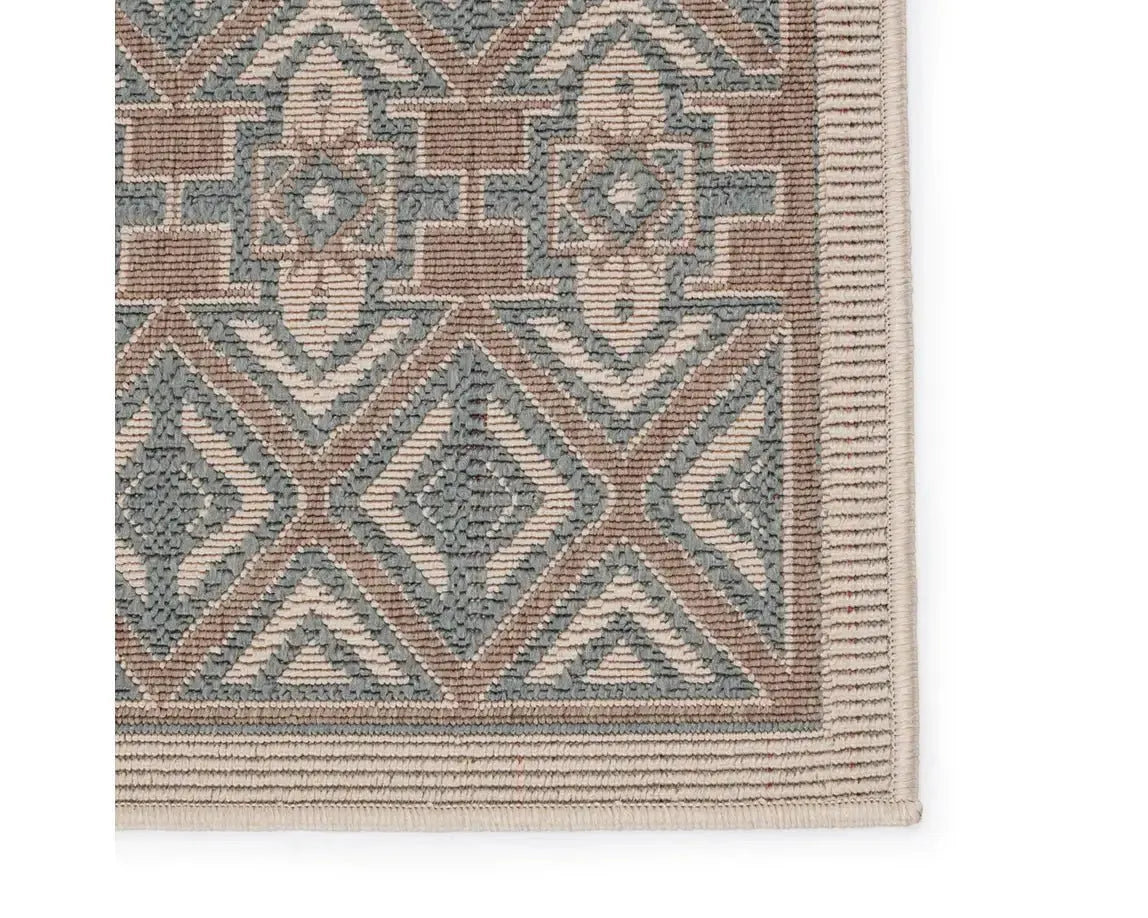 Mahaba MAH03 Green/Taupe Rug
