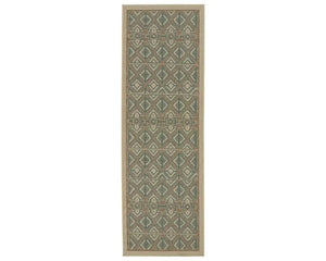 Mahaba MAH03 Green/Taupe Rug