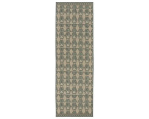 Mahaba MAH04 Green/Taupe Rug