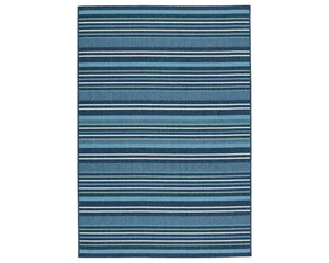 Mahaba MAH07 Blue/Cream Rug