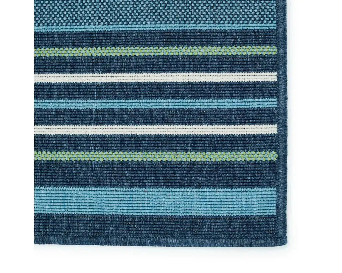 Mahaba MAH07 Blue/Cream Rug