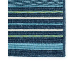 Mahaba MAH07 Blue/Cream Rug