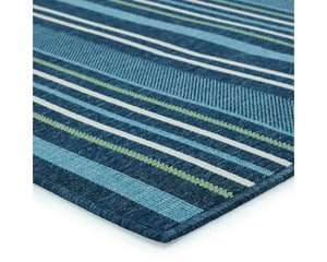 Mahaba MAH07 Blue/Cream Rug