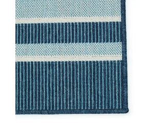 Mahaba MAH09 Blue/Cream Rug