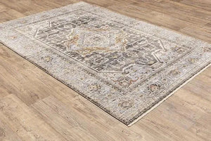 Maharaja 1803X Grey Blue Rug