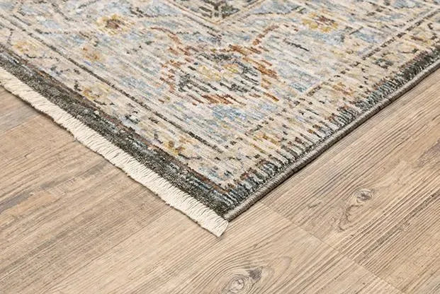 Maharaja 1803X Grey Blue Rug