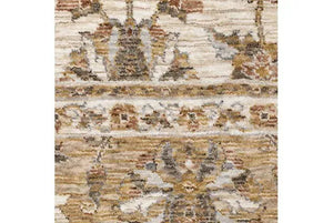 Maharaja 5091W Ivory/Gold Rug
