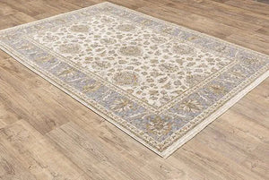 Maharaja 5091Z Ivory/Blue Rug
