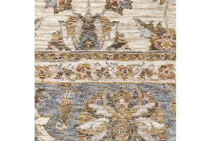 Maharaja 5091Z Ivory/Blue Rug