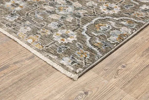 Maharaja 532D Grey/Gold Rug