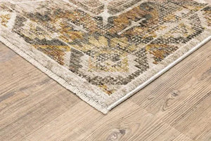 Maharaja 661C Gold Ivory Rug