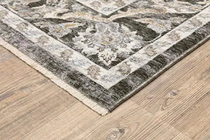Maharaja 70N Grey Ivory Rug