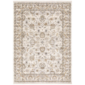 Maharaja 70W Ivory/Grey Rug