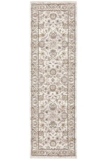 Maharaja 70W Ivory/Grey Rug