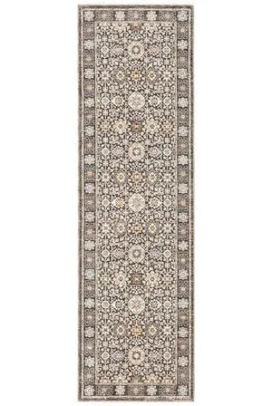 Maharaja 71N Charcoal/Ivory Rug