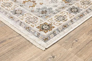 Maharaja 71W Ivory Gold Rug