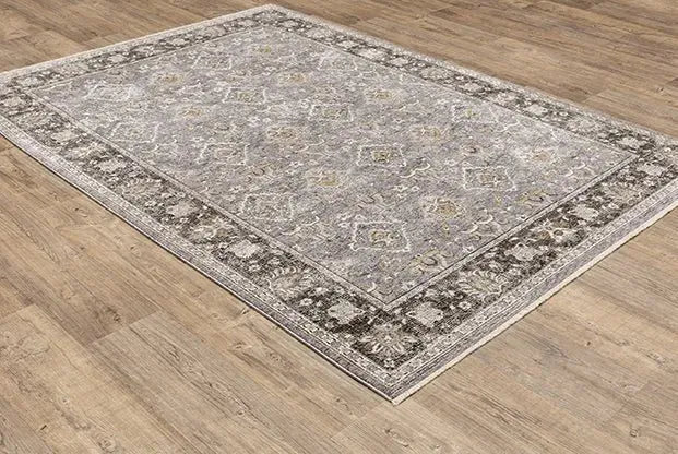 Maharaja 91E Grey/Blue Rug