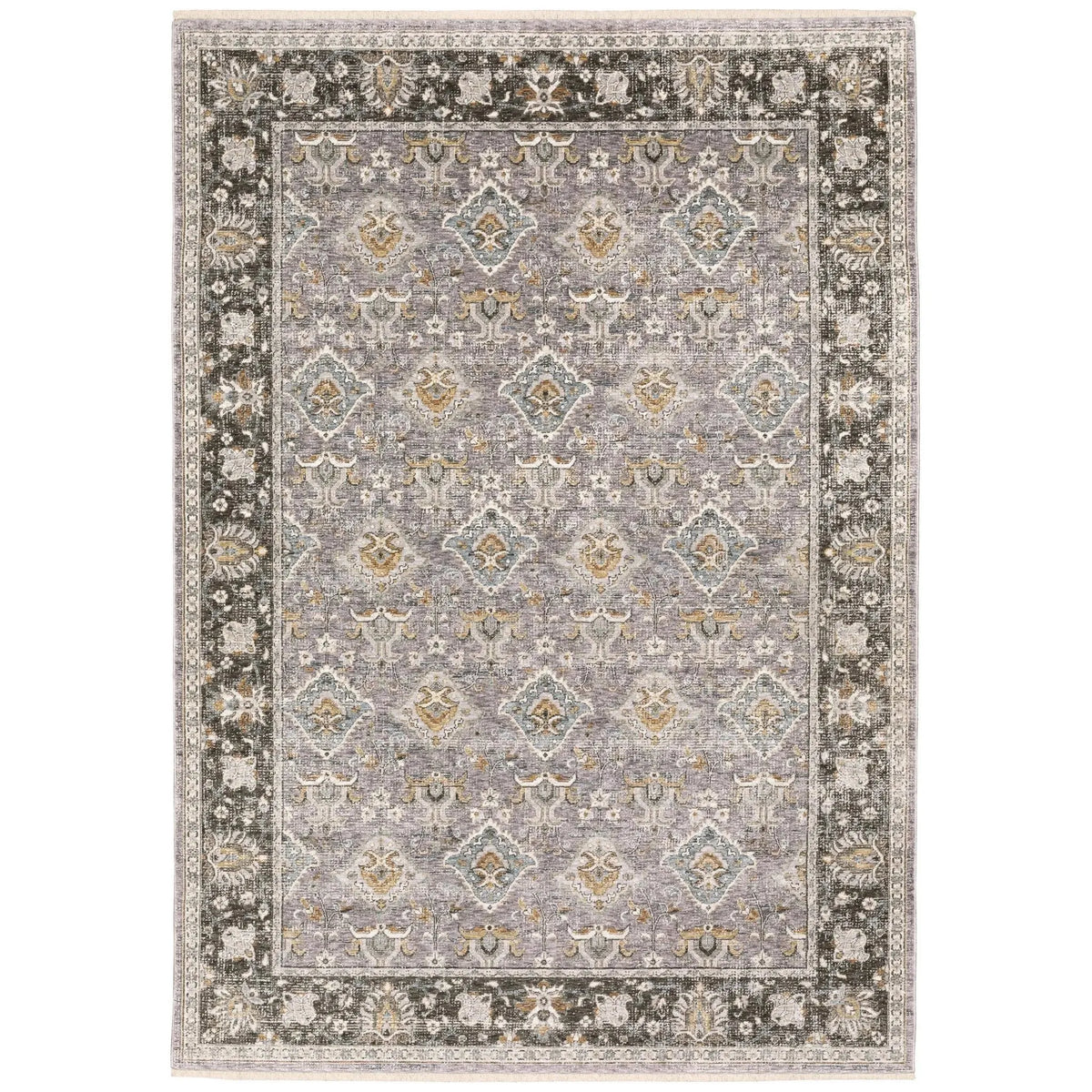 Maharaja 91E Grey/Blue Rug