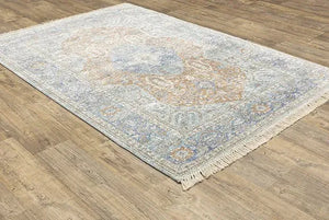 Malabar 45301 Blue/Red Rug