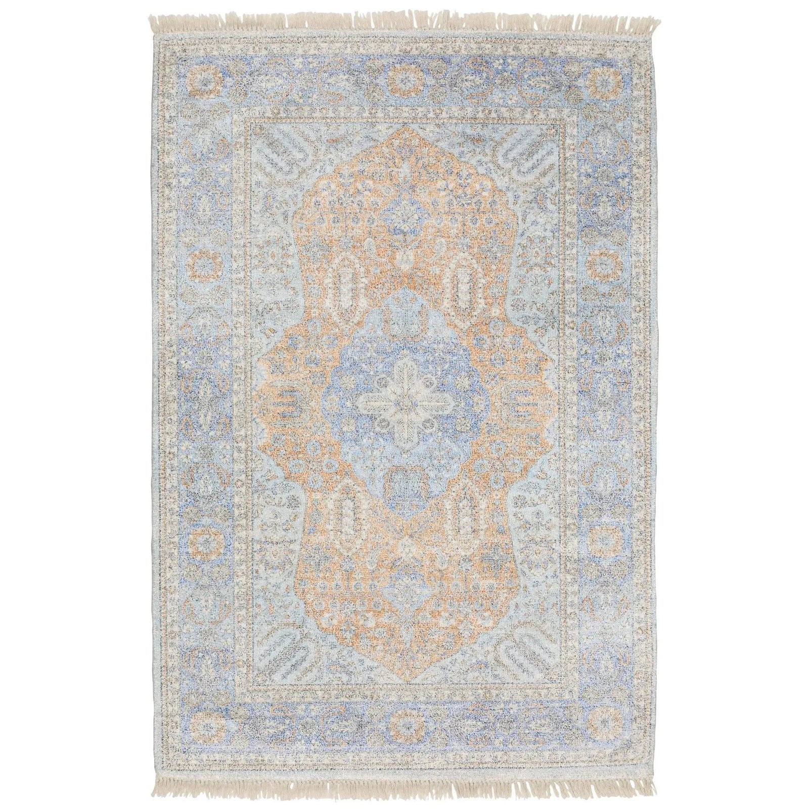 Malabar 45301 Blue/Red Rug