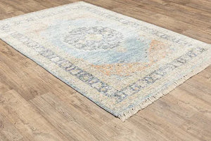 Malabar 45306 Blue/Beige Rug