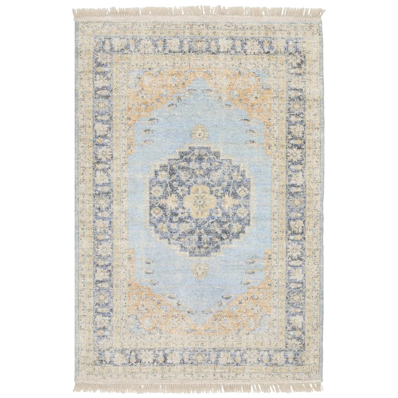 Malabar 45306 Blue/Beige Rug