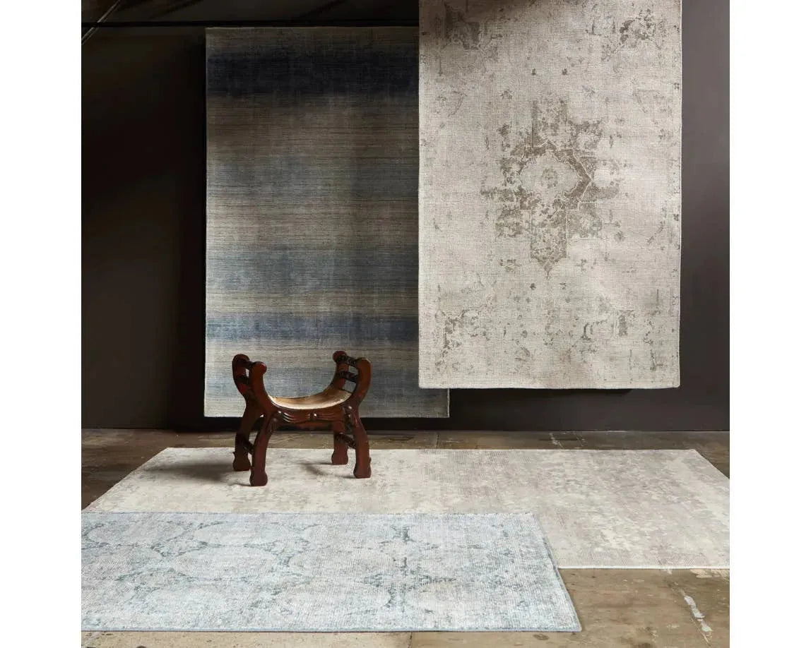 Malibu By Barclay Butera Mbb03 Canyon Ivory/Light Gray Rug