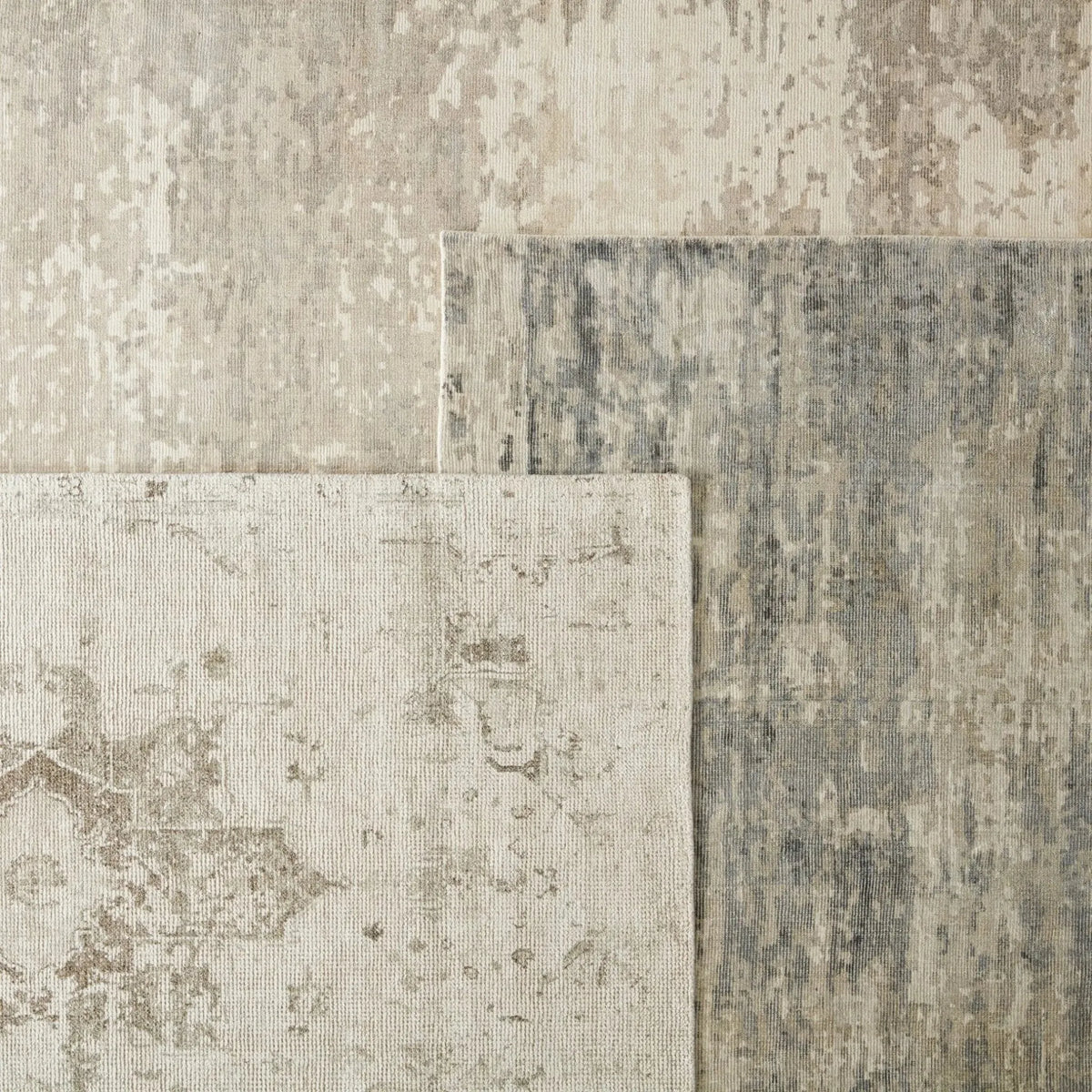 Malibu By Barclay Butera Mbb03 Canyon Ivory/Light Gray Rug