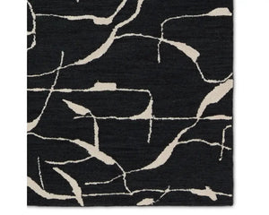 Mallino MNK01 Black/Cream Rug
