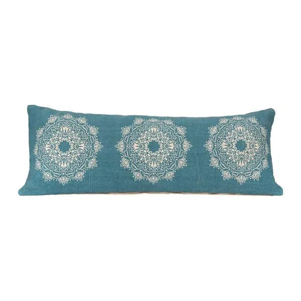 Mandala 04692TEA Teal Pillow