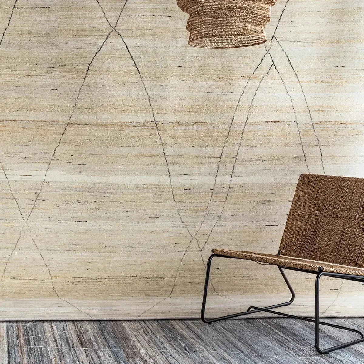 Manifest MNI02 Brown/Beige Rug