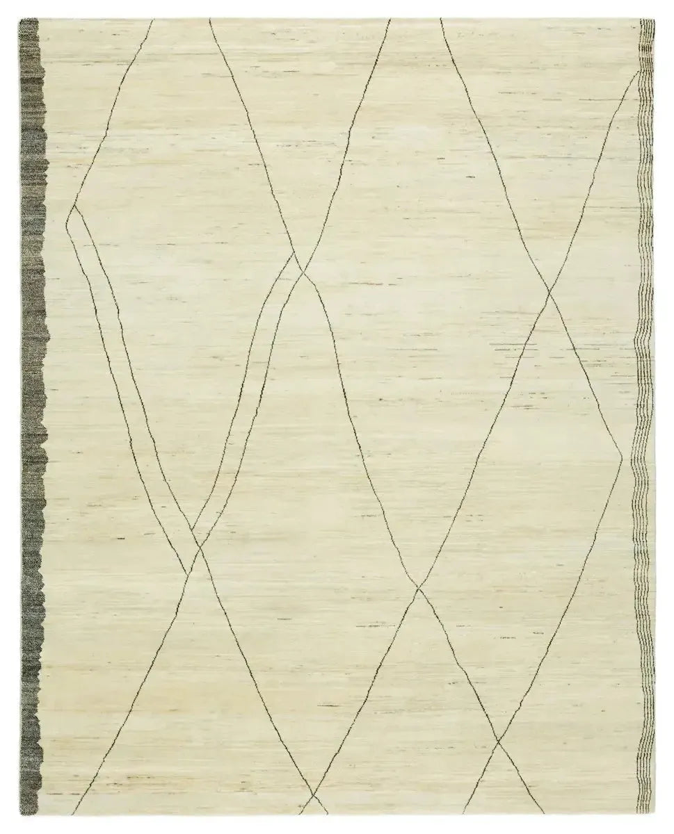 Manifest MNI03 Black/Dark Brown Rug