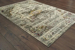 Mantra 1901X Grey Ivory Rug