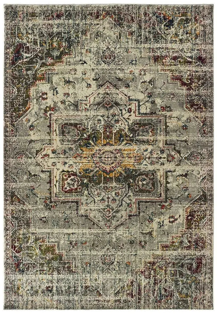 Mantra 1901X Grey Ivory Rug