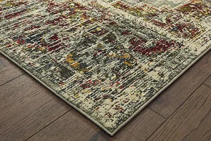 Mantra 1901X Grey Ivory Rug