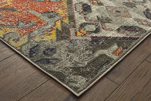 Mantra 1X Grey Multi Rug