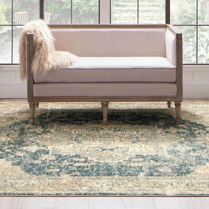 Marash RG845 048 Ezine Blue Rug