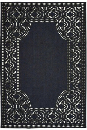 Marina 1247K Black Ivory Rug