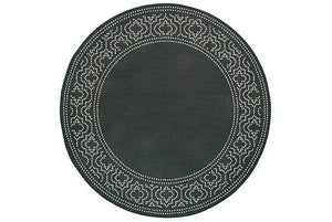 Marina 1247K Black Ivory Rug